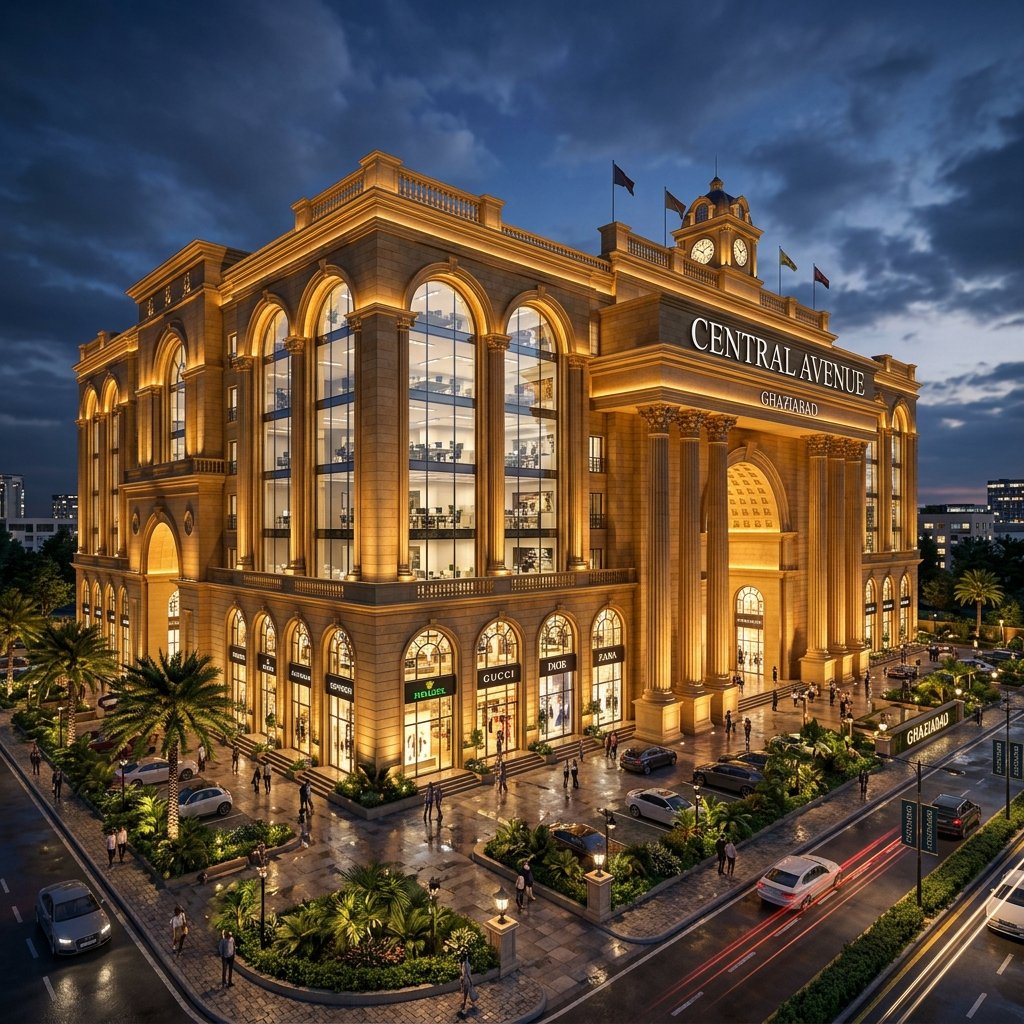 Central Avenue building facade rendering